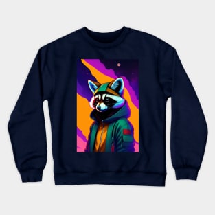 racoon Crewneck Sweatshirt